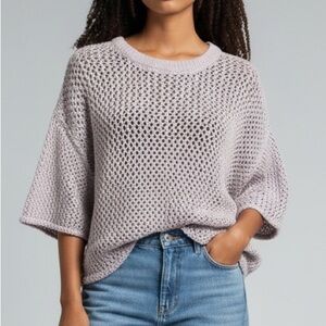 Aritzia TNA Ponderosa T-Shirt Rose